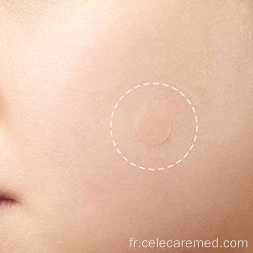 Patch acné invisible absorbant l&#39;hydrocolloïde Patch acné clair